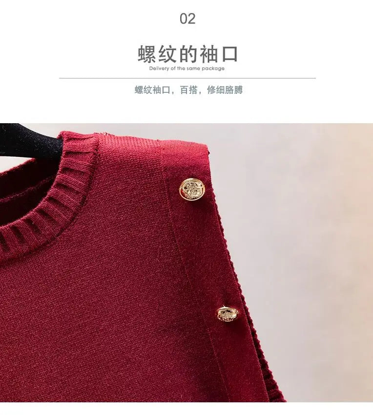 Gilet Femme Sans Manches – Pull Tricoté Col Rond Décontracté Printemps Automne.