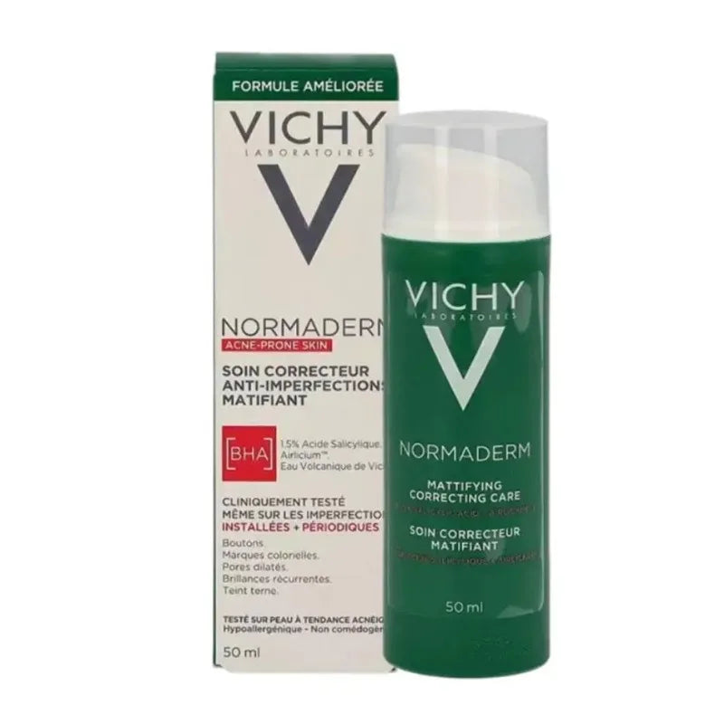 Vichy – Sérum Rajeunissant 16% Vitamine C + Acide Hyaluronique, Crème Réparatrice à l’Acide Salicylique, Hydratation et Réparation de la Barrière Cutanée
