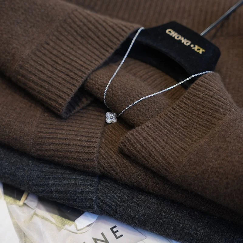 Gilet Pull Femme Sans Manches – Tricot Col V Uni Décontracté Automne Hiver.