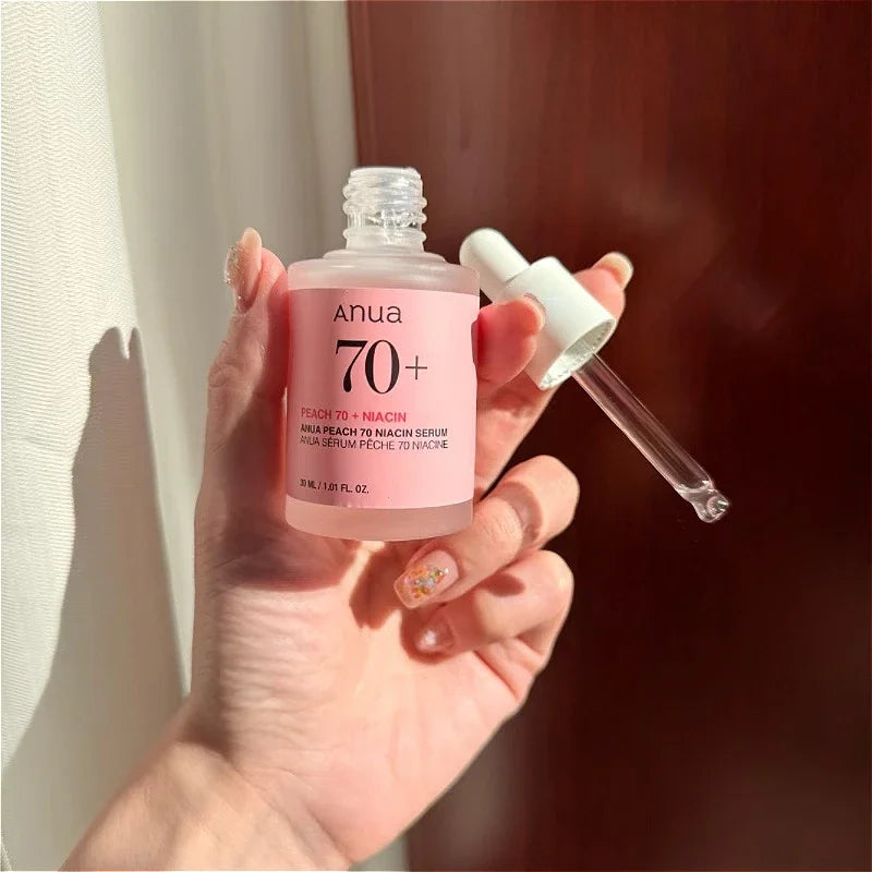 Anua Peach – Essence Réparatrice & Hydratante à la Niacinamide, Éclat Doux – 30ml
