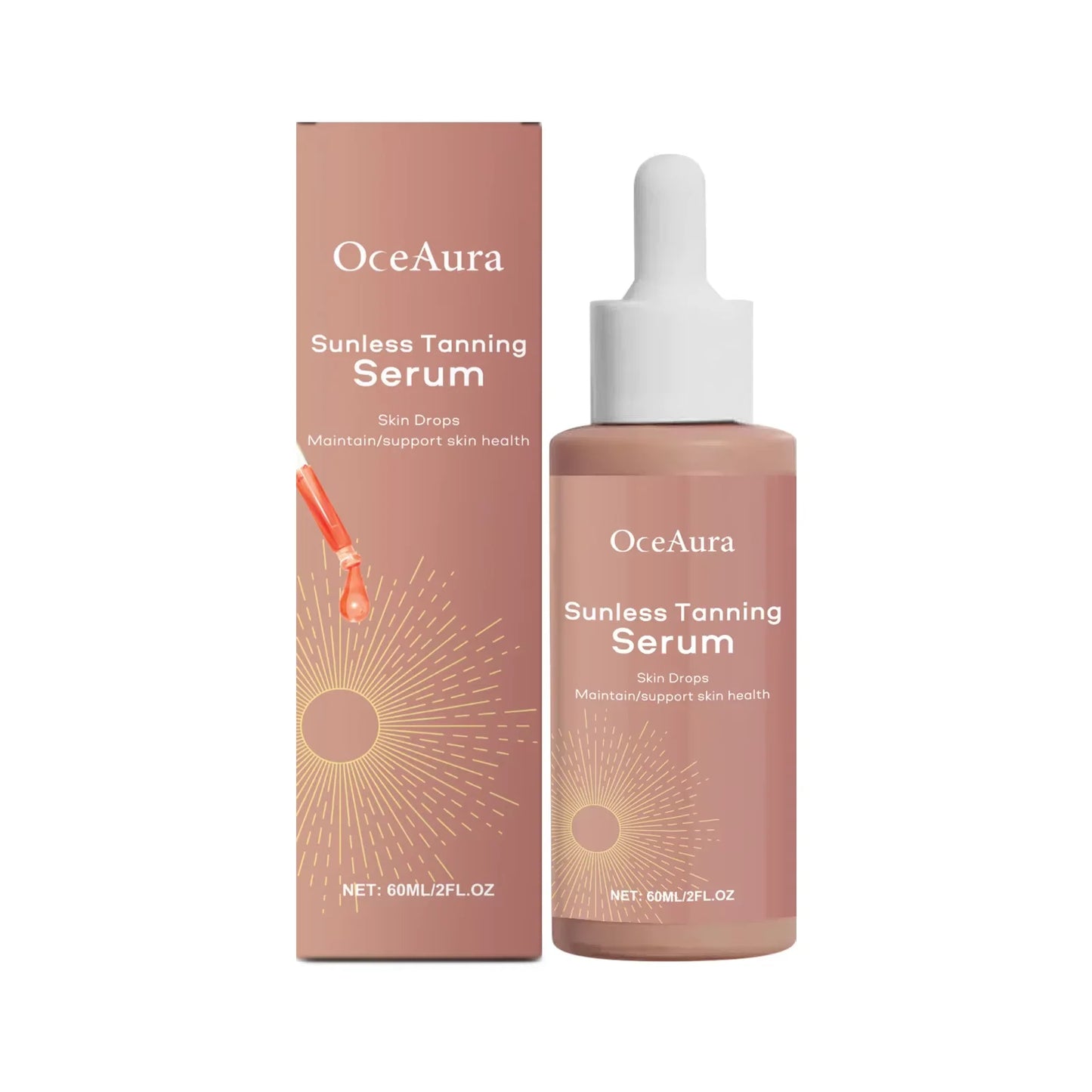 Sérum autobronzant naturel – éclat doré visage et corps sans soleil
