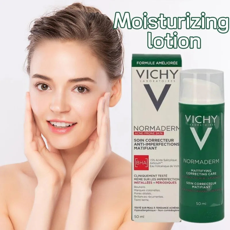 Vichy – Sérum Rajeunissant 16% Vitamine C + Acide Hyaluronique, Crème Réparatrice à l’Acide Salicylique, Hydratation et Réparation de la Barrière Cutanée