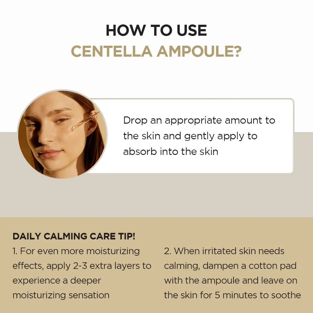 SKIN1004 Tonique & Ampoule à la Centella Asiatica de Madagascar – Démaquillant, Hydratant & Nettoyant, Soin Coréen