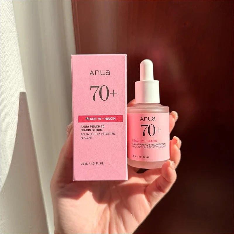 Anua Peach – Essence Réparatrice & Hydratante à la Niacinamide, Éclat Doux – 30ml