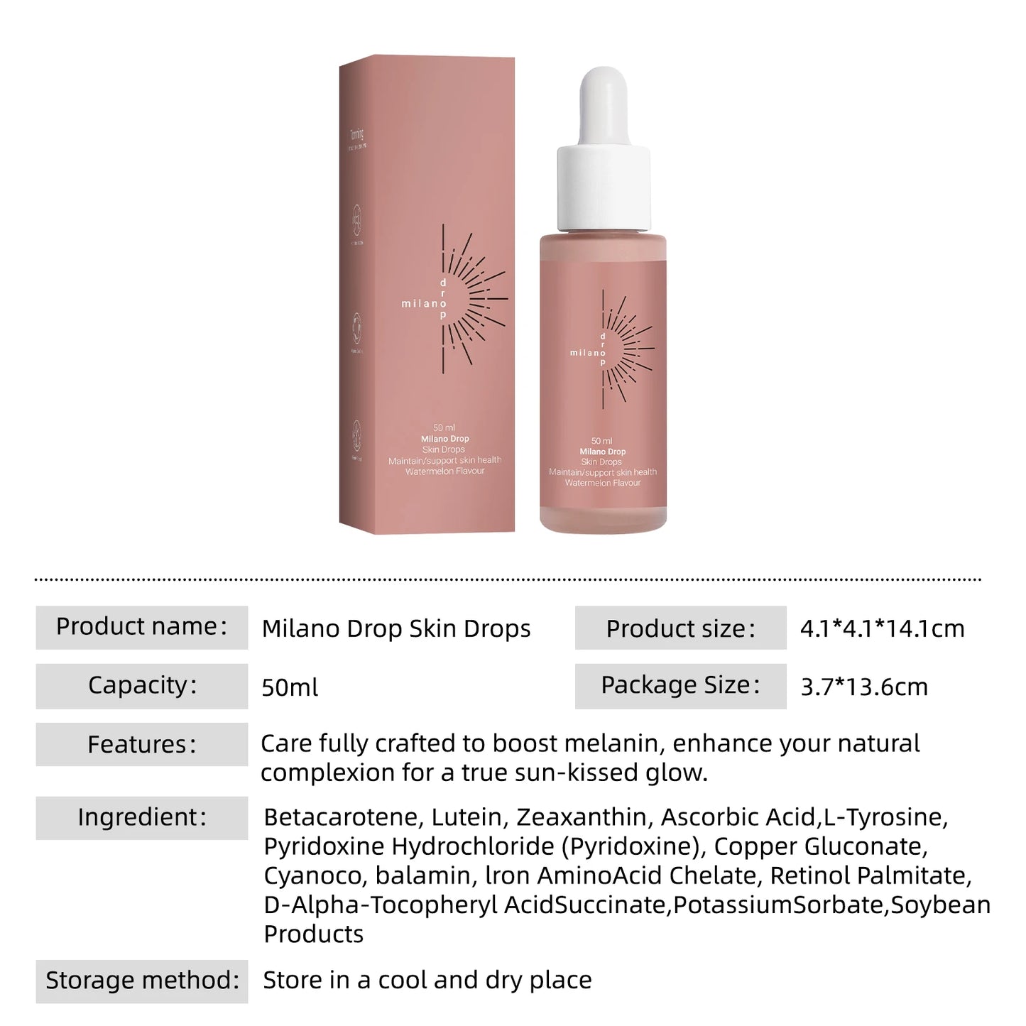 Gouttes autobronzantes visage et corps – hâle naturel progressif sans soleil