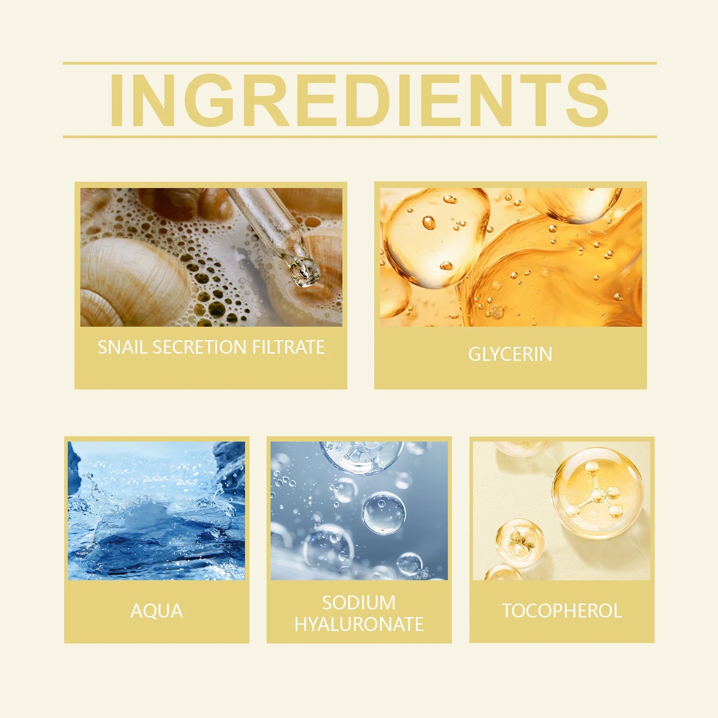 Essence Puissance Mucine d’Escargot 96 – Anti-Rides, Hydratante, Raffermissante et Éclaircissante