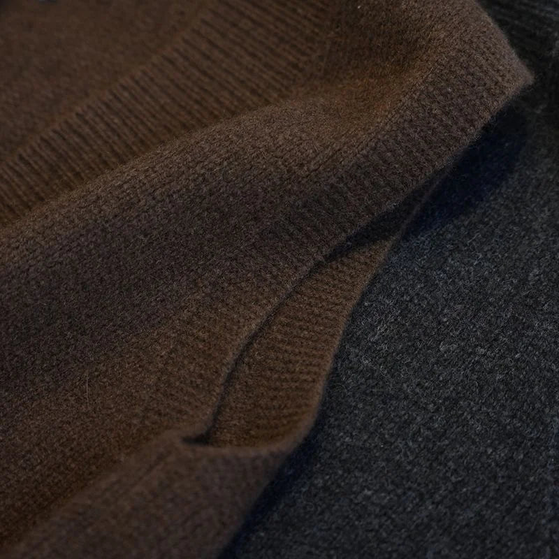 Gilet Pull Femme Sans Manches – Tricot Col V Uni Décontracté Automne Hiver.