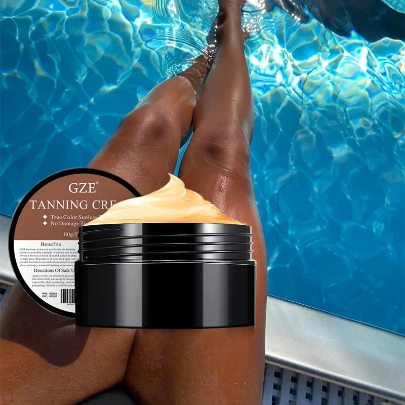 Crème autobronzante GZE été – éclat naturel visage et corps