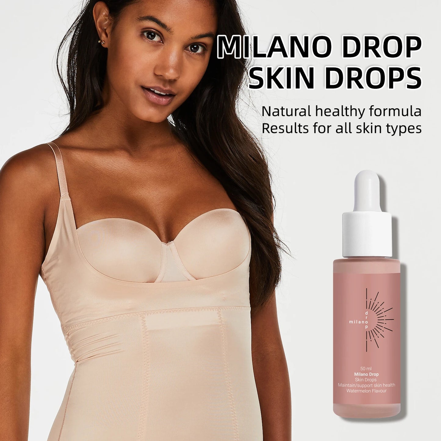 Gouttes autobronzantes visage et corps – hâle naturel progressif sans soleil