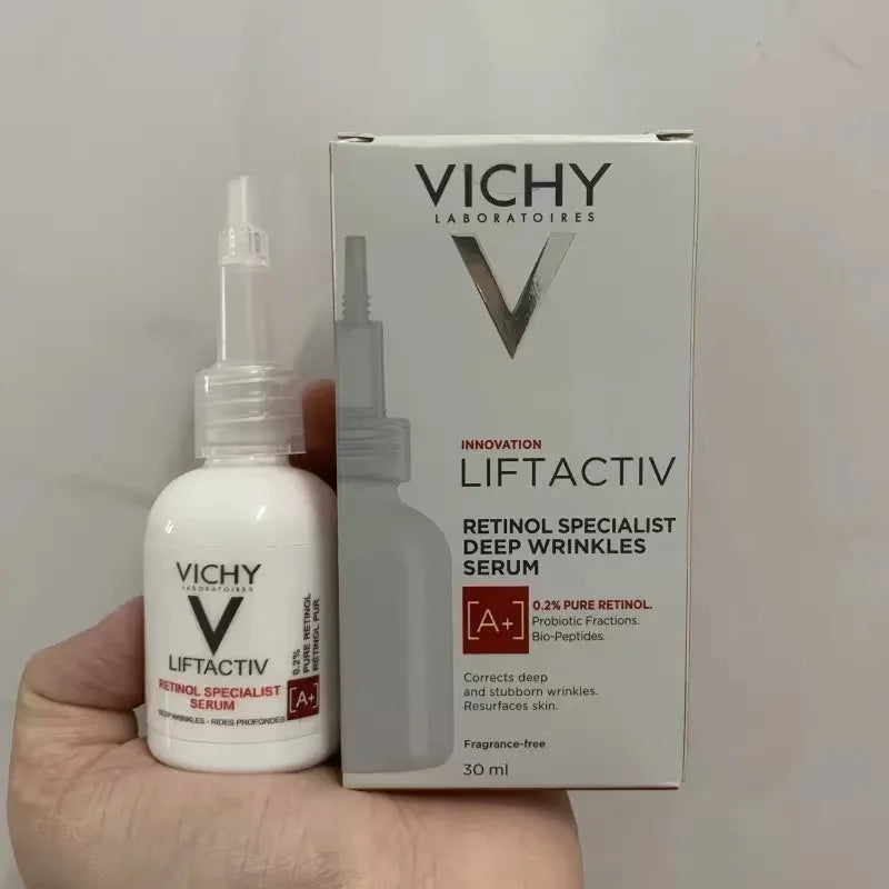 Vichy – Sérum Rajeunissant 16% Vitamine C + Acide Hyaluronique, Crème Réparatrice à l’Acide Salicylique, Hydratation et Réparation de la Barrière Cutanée