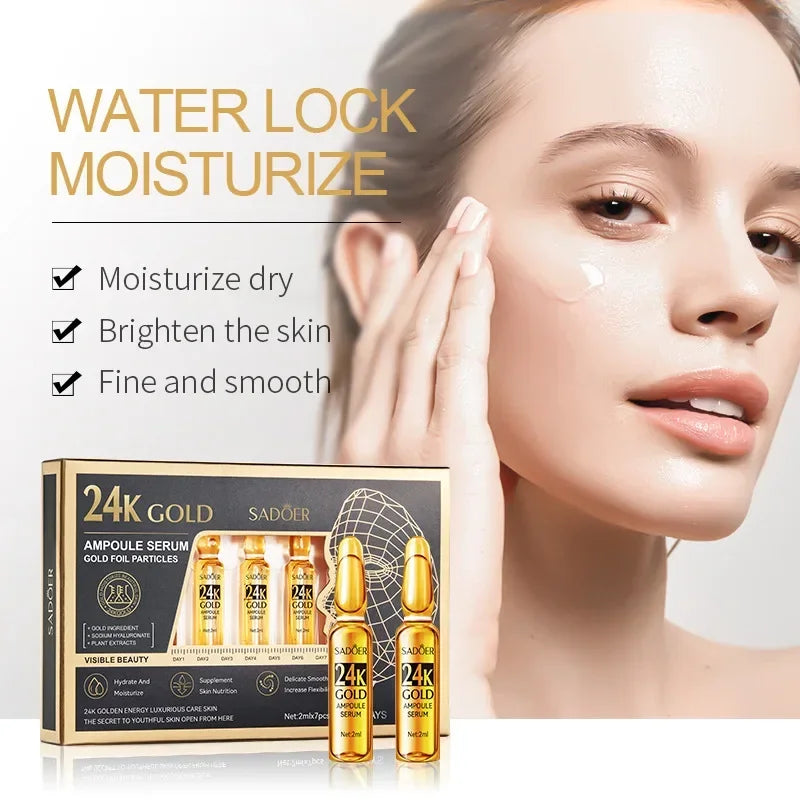Ampoule Essence | Vitamin C Serum for Face Moisturizing Brightens Skin Repair Smooth Facial Essence Serum Facial Care Skincare