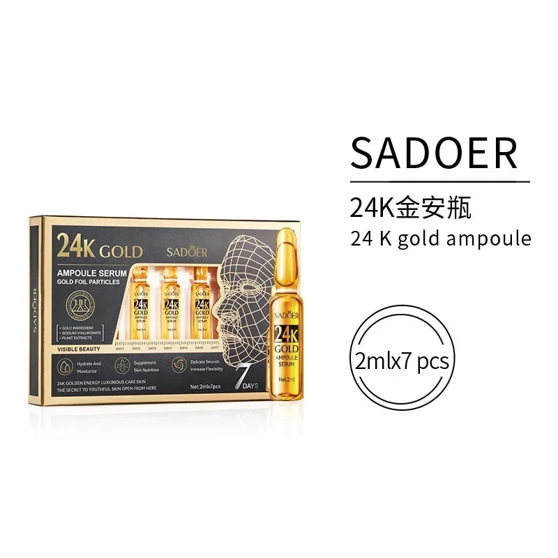 Ampoule Essence | Vitamin C Serum for Face Moisturizing Brightens Skin Repair Smooth Facial Essence Serum Facial Care Skincare