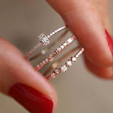 Cold Ring Female Special-interest Design.