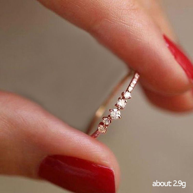 Cold Ring Female Special-interest Design.