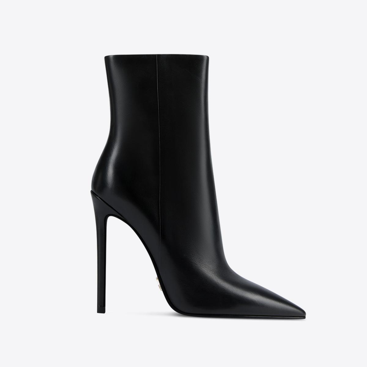 European And American Pointed-toe Stiletto Ankle Boots.
