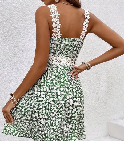 European And American Women's Clothing Lace Dress.