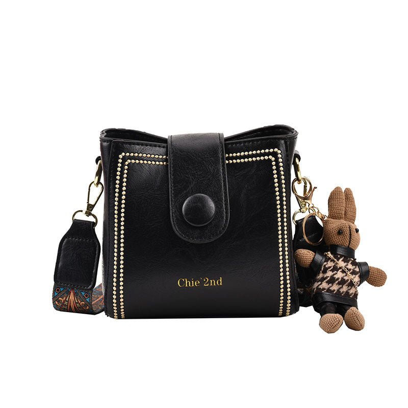 New Fashion Retro High Texture Shoulder Messenger Bag.
