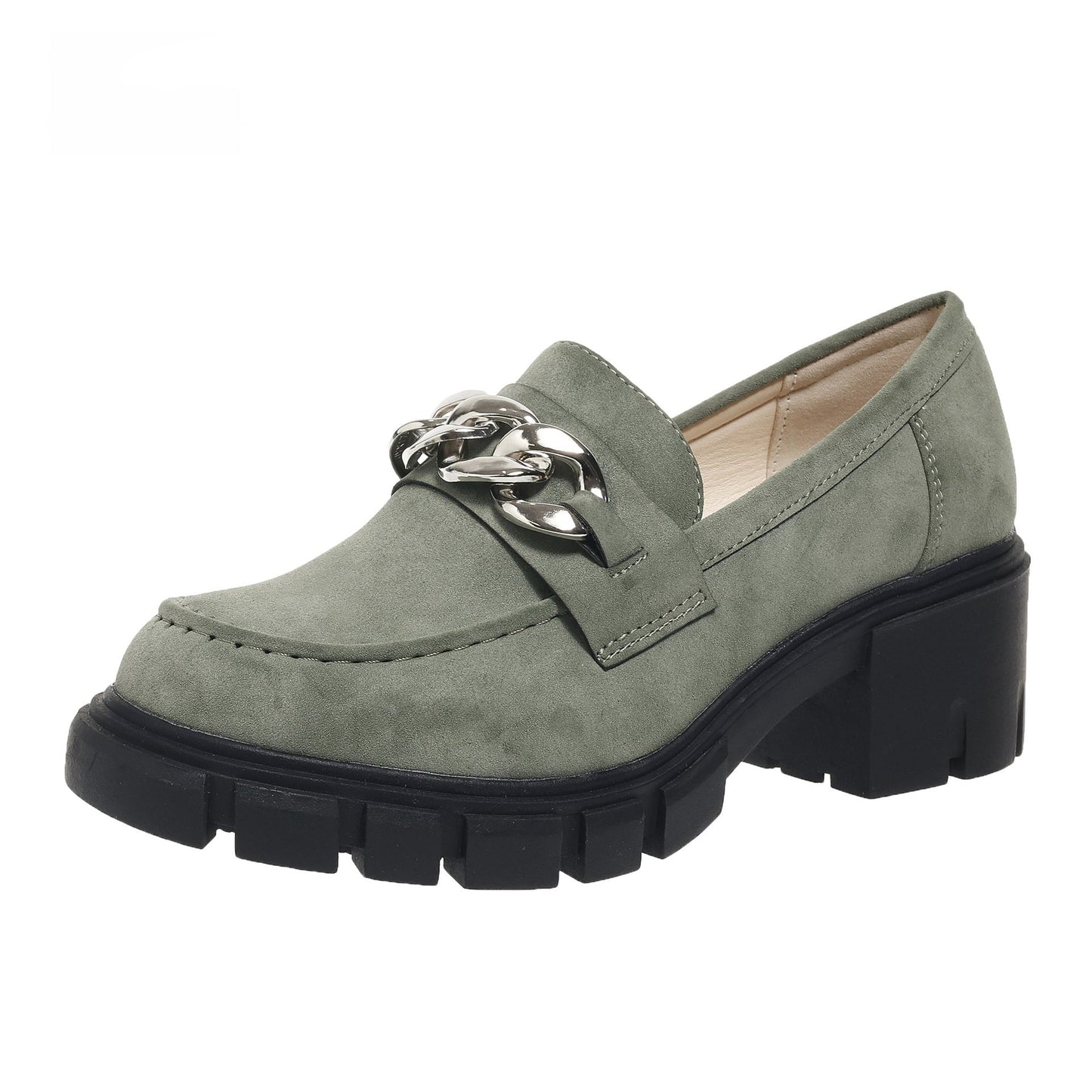 Plus Size Chain Women's Fashion Shoes.