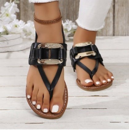 Plus Size Flip-toe Sandals Women's European And American Style.