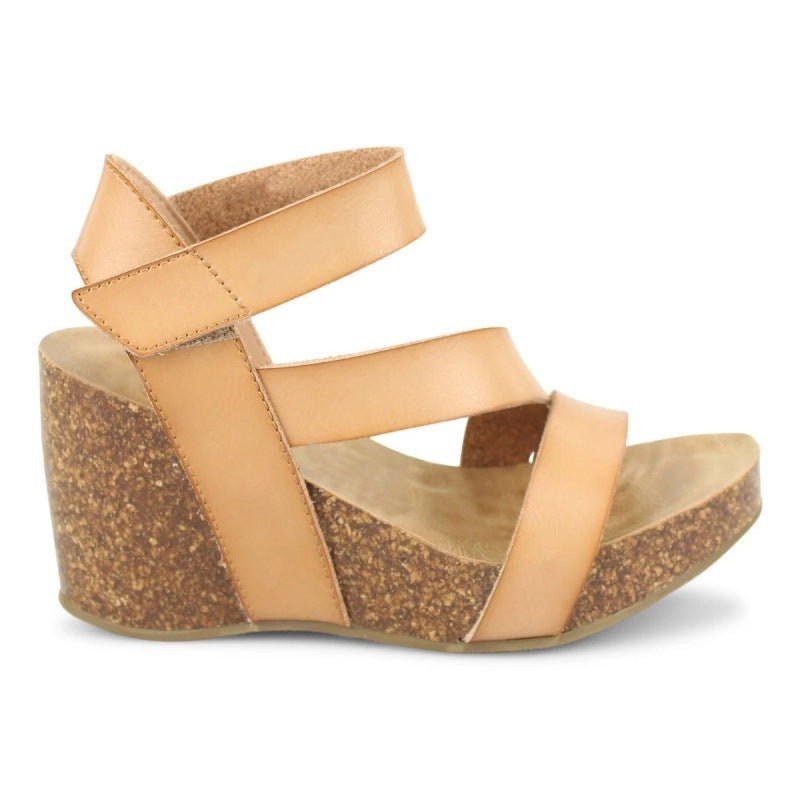 Summer Velcro Wedge Women's Cool High Heels.