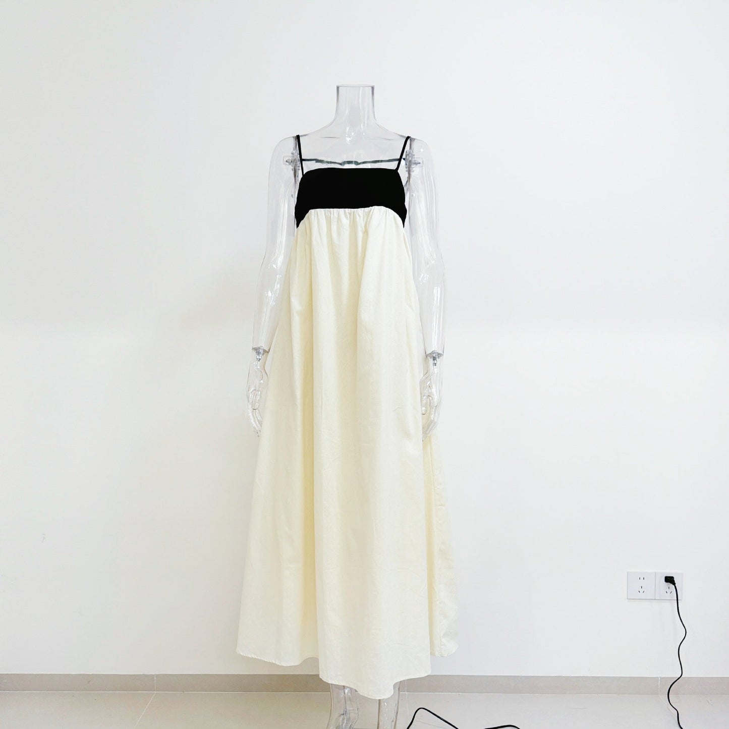 Women's Casual Cotton Linen Sleeveless Dress.