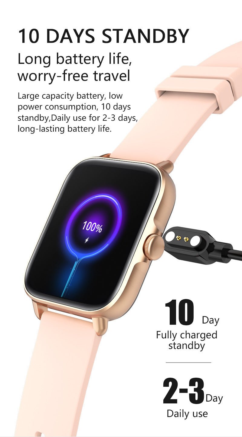 Y22 Heart Rate Sleep Monitoring Multiple Sports Mode Health Watch.