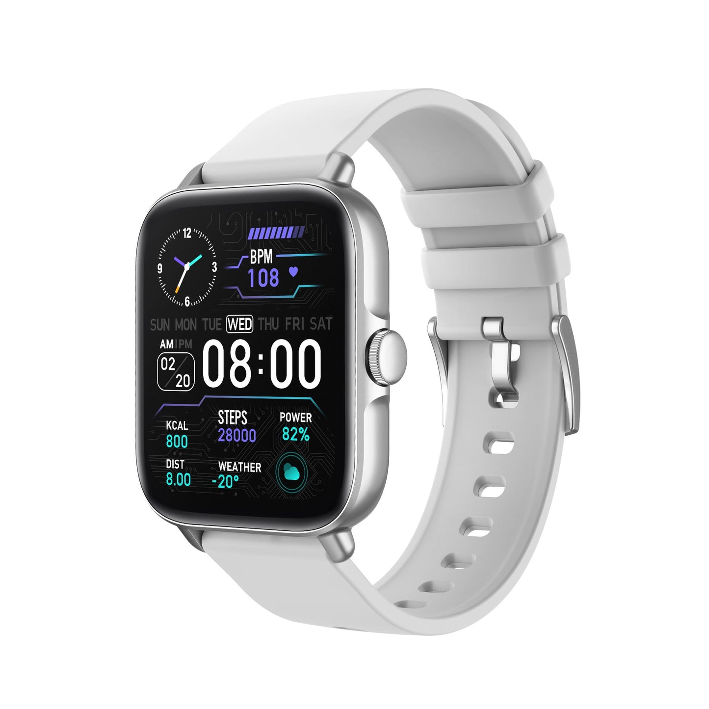 Y22 Heart Rate Sleep Monitoring Multiple Sports Mode Health Watch.