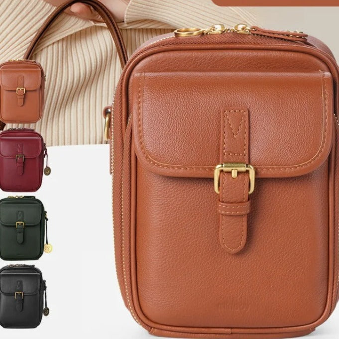 Unisex Vintage Large Capacity Messenger Bag Storage Bag  With 10 Card Inserts Casual Backpack Women's Bag Retro Backpack Large Capacity Travel.