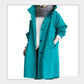 Women Windbreaker Jacket Casual Loose Button Pockets Hooded Quick Dry Windproof Waterproof Clothes For Outdoor Hiking Camping.
