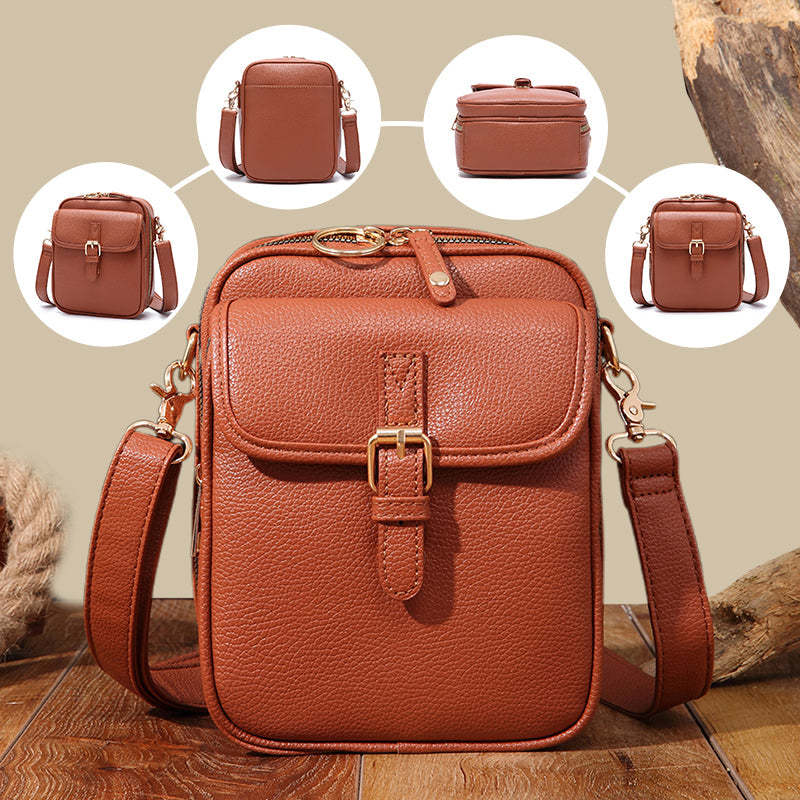 Unisex Vintage Large Capacity Messenger Bag Storage Bag  With 10 Card Inserts Casual Backpack Women's Bag Retro Backpack Large Capacity Travel.