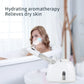 Appareil vapozone facial à vapeur chaude avec fonction ozone, conçu pour un nettoyage en profondeur et une hydratation optimale de la peau. Idéal pour un usage à domicile ou en institut, il aide à ouvrir les pores, purif