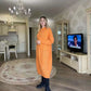 Robe Pull Longue Femme – Tricot Épais Vintage Oversize Chaud pour Automne & Hiver | F-laglam.