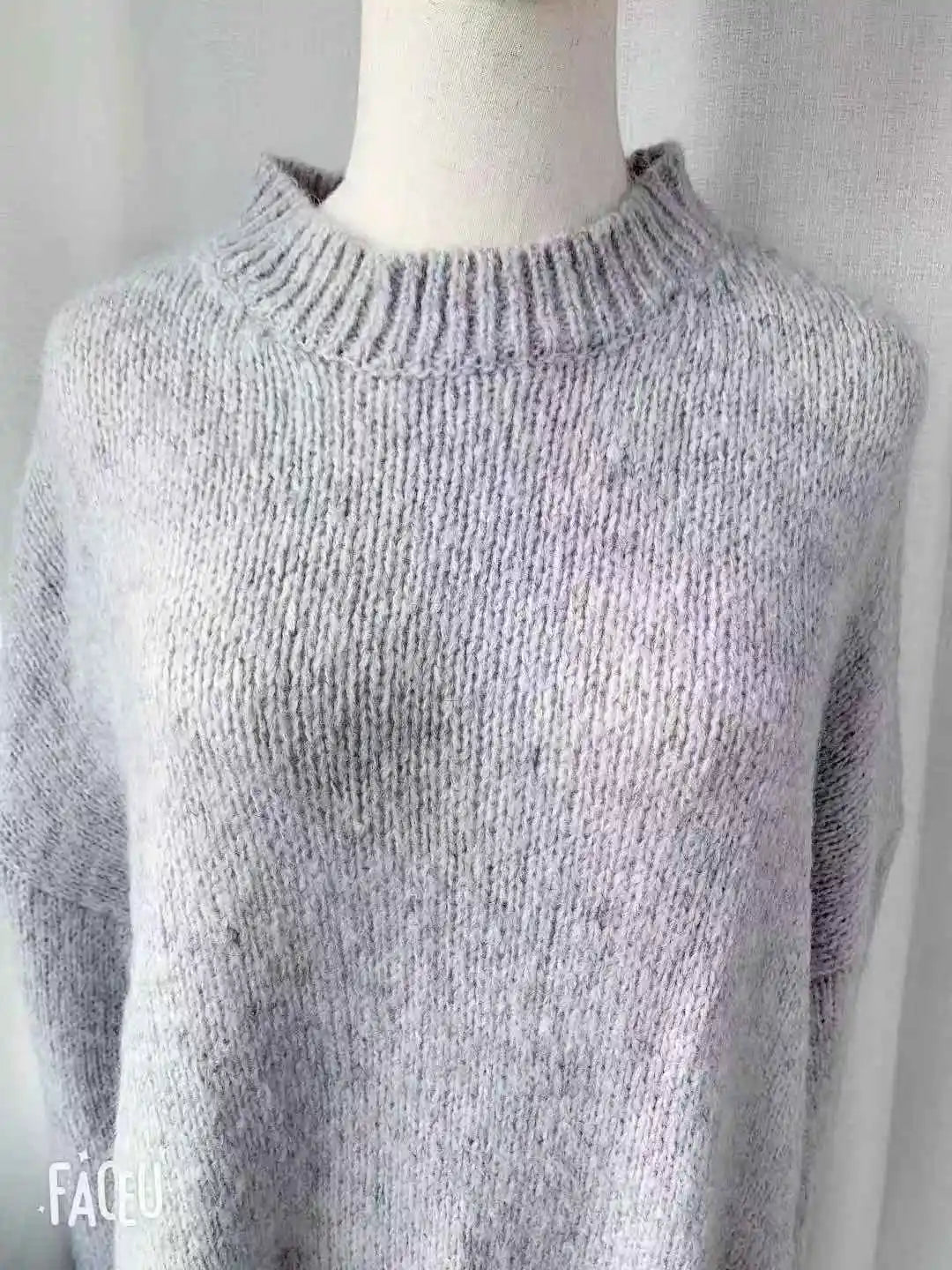 Robe Pull Longue Femme – Tricot Épais Vintage Oversize Chaud pour Automne & Hiver | F-laglam