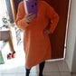 Robe Pull Longue Femme – Tricot Épais Vintage Oversize Chaud pour Automne & Hiver | F-laglam