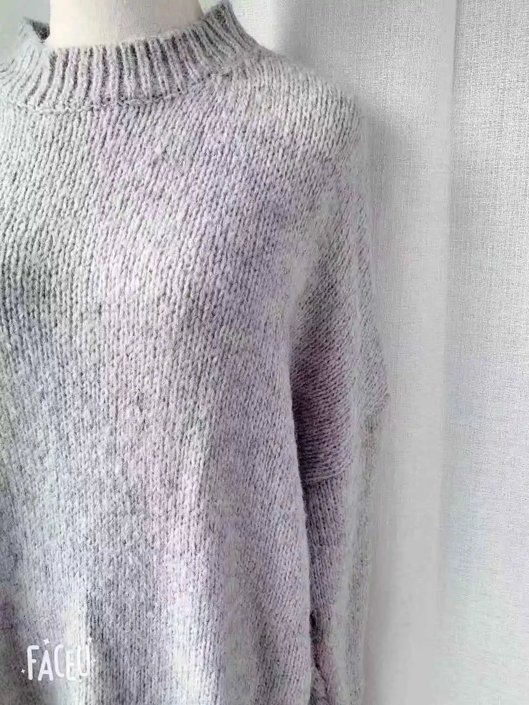 Robe Pull Longue Femme – Tricot Épais Vintage Oversize Chaud pour Automne & Hiver | F-laglam