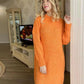 Robe Pull Longue Femme – Tricot Épais Vintage Oversize Chaud pour Automne & Hiver | F-laglam.