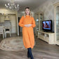 Robe Pull Longue Femme – Tricot Épais Vintage Oversize Chaud pour Automne & Hiver | F-laglam.