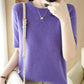 Pull Femme Slim à Manches Courtes – Tricot Col Rond Léger Printemps Été 2025 |