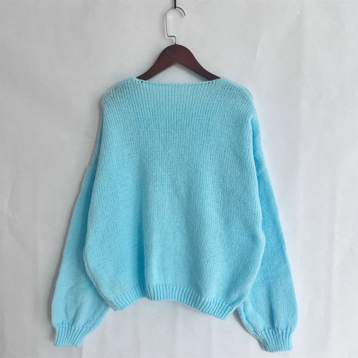 Cardigan Femme Élégant – Tricot Uni avec Lacet, Col Rond, Style Simple Chic |