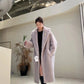 Manteau Teddy Bear Femme – Laine d’Alpaga Oversize, Chaud & Doux, Style Classique Décontracté Hiver.