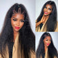 Perruque 360 Full Lace Kinky Straight – 250 % Densité, Invisi Strap, Glueless, Cordon Invisible | F-laglam.
