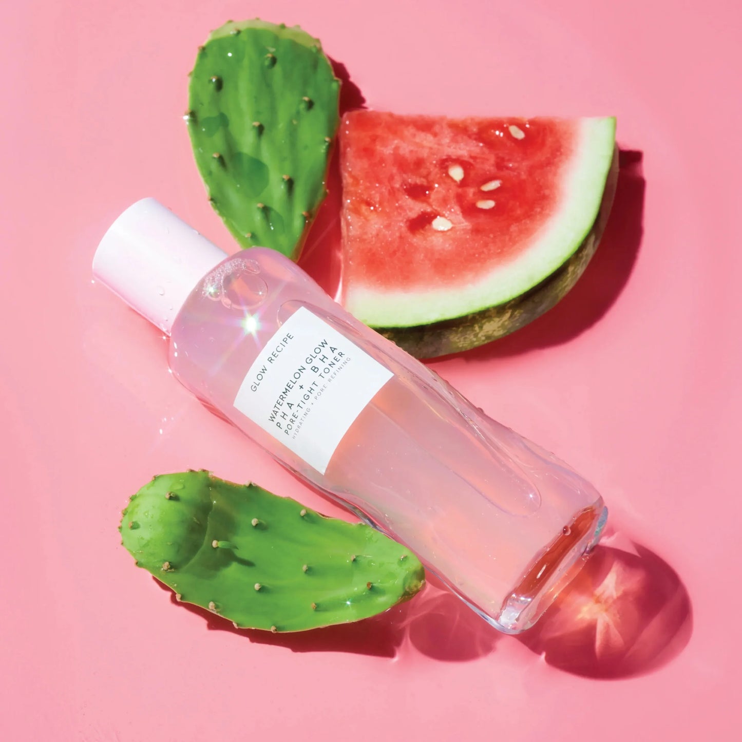 Tonique Visage Pastèque PHA + BHA 150ml – Soin Coréen, Réducteur de Pores, Acide Hyaluronique, Exfoliant Doux Raffermissant