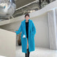 Manteau Teddy Bear Femme – Laine d’Alpaga Oversize, Chaud & Doux, Style Classique Décontracté Hiver