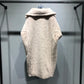 Manteau Teddy Bear Femme – Laine d’Alpaga Oversize, Chaud & Doux, Style Classique Décontracté Hiver.