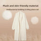 Ensemble robe pull et veste longue femme – style français printemps/automne 2024