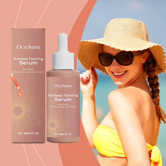 Sérum autobronzant naturel – éclat doré visage et corps sans soleil