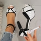 Sandales Femme à Talons Fins – Colorblock Peep Toe Plateforme Été Sexy |.