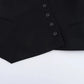 Ensemble femme sans manches col V asymétrique – pantalon large taille haute