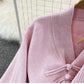 Ensemble Femme 2 Pièces – Cardigan Tricoté à Lacets & Robe Camisole, Style Chinois Moderne Élégant |