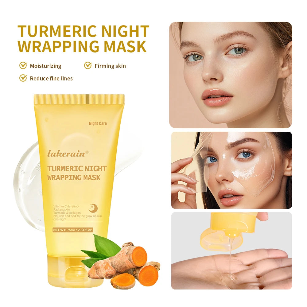 Masque visage coréen au collagène – effet liftant et hydratant nuit
